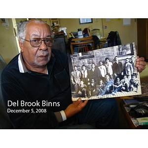 Sound recording of interview with Del Brook Binns, December 5, 2008
