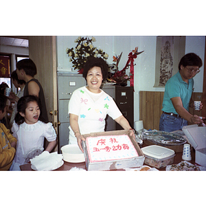 Victory party celebrating Dynasty Restaurant workers winning their back wages