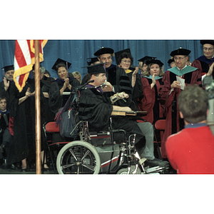 School of Law students at commencement