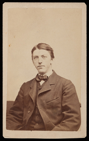 Studio portrait of William R. Dupee, Boston, Mass, undated