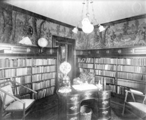 W. Whitney Lewis House, Marblehead, Mass., Library.