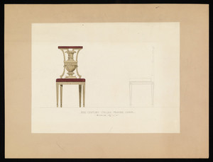 "XVIII Century Italian Prayer Chair"