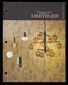 Contemporary lighting coordinates by Lightolier, Lightolier Company, Jersey City, New Jersey