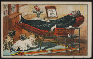 Trade card for Marks Adjustable Folding Chair, Marks Adjustable Folding Chair Co., Ltd, 930 Broadway, New York, New York, undated
