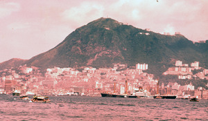 Harbor view in Hong Kong