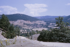 Ohrid village panorama