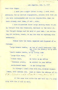 Letter from W. E. B. Du Bois to Ellen Irene Diggs