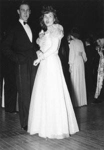 George Flessas and date at winter carnival ball