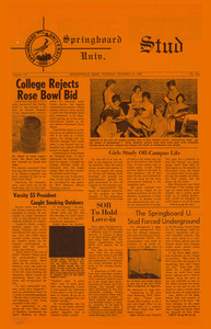 The Springfield Student (vol. 55, no. 05b) October 31, 1967