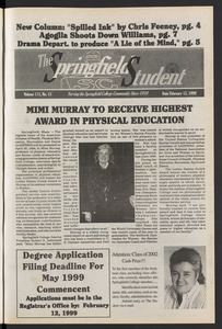 The Springfield Student (vol. 113, no. 12) Feb. 12, 1999