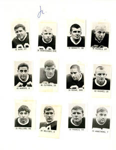Springfield College Undefeated 1965 Football Team Portraits Collage
