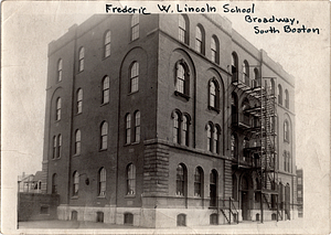 Frederic W. Lincoln School, Broadway, South Boston