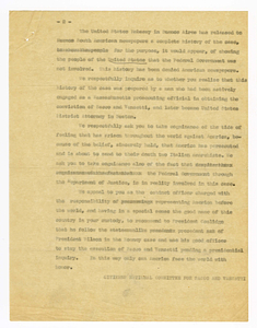 Statement by the Citizens National Committee for Sacco and Vanzetti concerning Frank B. Kellogg, August 20, 1927