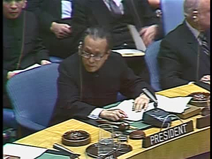 U.N. Security Council Session on Iran