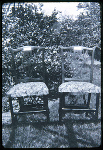 Saugus Center, Parson Roby chairs, Given by Mr. & Mrs. Roland Mansfield