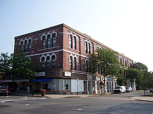 The Taylor/Wakefield Block at 414-416 Main Street, Wakefield, Mass.