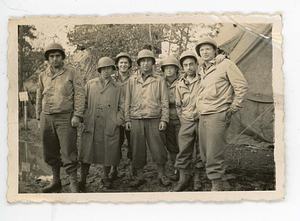 Group photograph of American soldiers