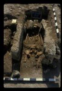Skeletal Remains at Trench 32, 1987