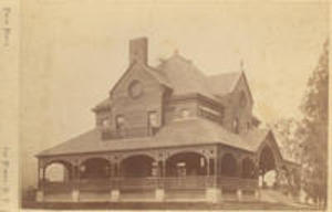Sigma Phi house, ca. 1888