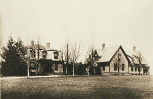 College Boarding House and Farmhouse at Massachusetts Agricultural College