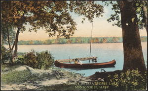 Shady retreat, East Lake, Monponsett, Halifax, Massachusetts