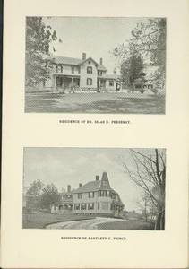 Dr. Silas Presbrey and Bartlett Peirce homes