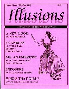 Illusions: Newsletter for the TV/TS Lifestyle Vol. 3 No. 1 (May/June 1993)