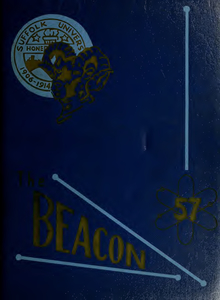 Suffolk University Beacon yearbook, 1957