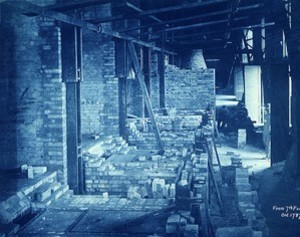 General view of furnaces;
