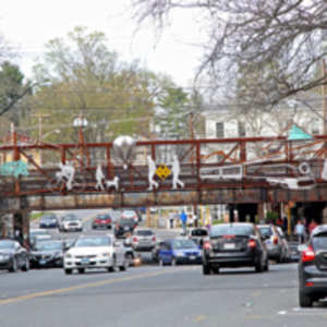Under the Train Trestle