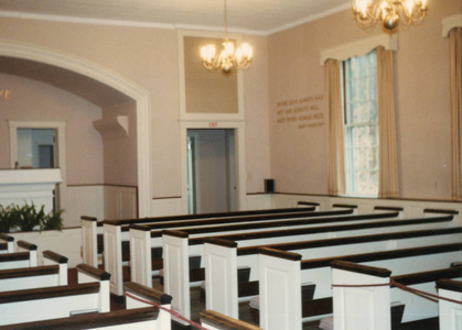 Christian Science Church building interior
