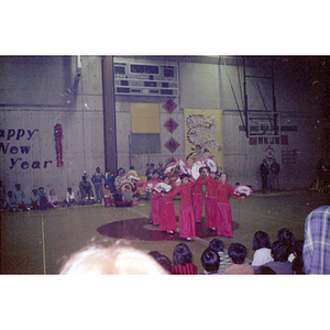 Performers at a Chinese Progressive Association New Year's event