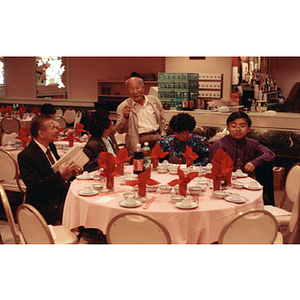 Guests chat at the Chinese Progressive Association's 15th Anniversary Celebration