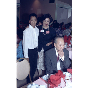 Suzanne Lee stands smiles during Chinese Progressive Association's 15th Anniversary Celebration