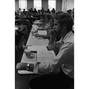 School of Law students seated in a classroom