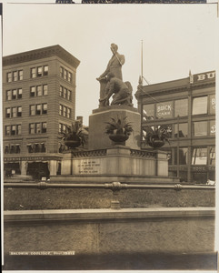 View of the Emancipation Group, Park Square, Boston, Mass., September 13, 1910