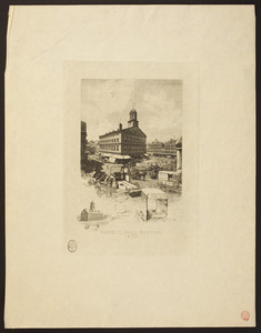 Faneuil Hall, Boston, 1870