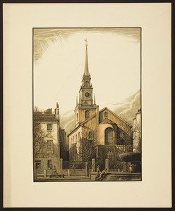 Old North Church, Boston, undated