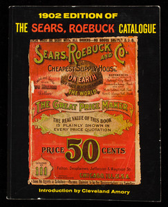 1902 edition of the Sears, Roebuck catalogue, no. 111, Bounty Books, New York, New York