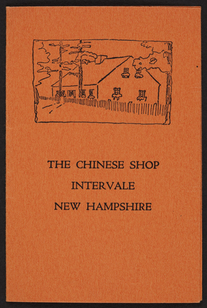Chinese Shop, Intervale, New Hampshire, undated