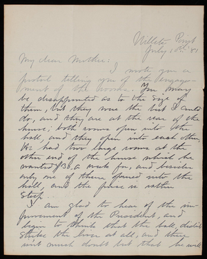 Thomas Lincoln Casey, Jr. To Emma Weir Casey, July 10, 1881 - Digital ...