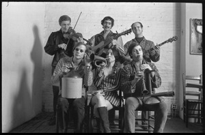 Jim Kweskin Jug Band posed for a group portrait