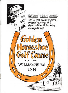 Golden Horseshoe Golf Course Brochure