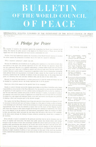 Bulletin of the World Council of Peace, number 5