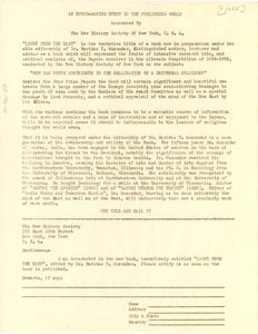 An epoch-making event in the publishing world : Announced by the New ...