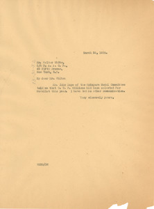 Letter from W. E. B. Du Bois to Walter White