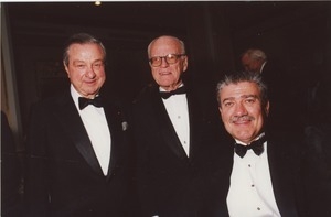 Ezra Zilkha, Jeremiah Milbank, Jr., and John Kemp