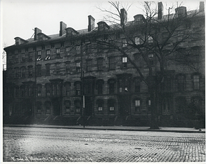 East side of Washington Street, north corner of Worcester Square