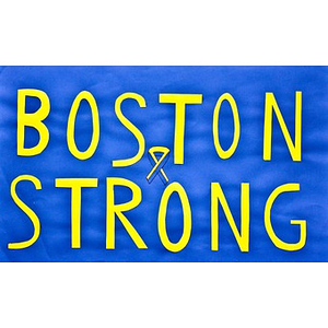 Boston Strong poster from the Copley Square Memorial
