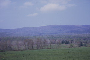 Panorama of Taconics from Mason's Farm, Northwest Hill Road, southern section.